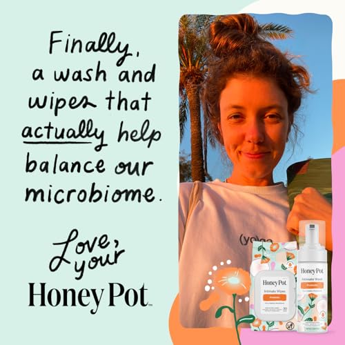 The Honey Pot Company - Jabón Femenino Prebiótico - Infusión Herbal - Para Piel Sensible - Higiene Natural Equilibrada - 5.51 Fl Oz - imagen 8