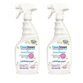 Limpiador CleanSmart para Guarderías y Sillas Altas, Botella de 23 Onzas (Paquete de 2), Hipocloroso que Elimina el 99.9% de Virus como RSV y Gripe - imagen 1