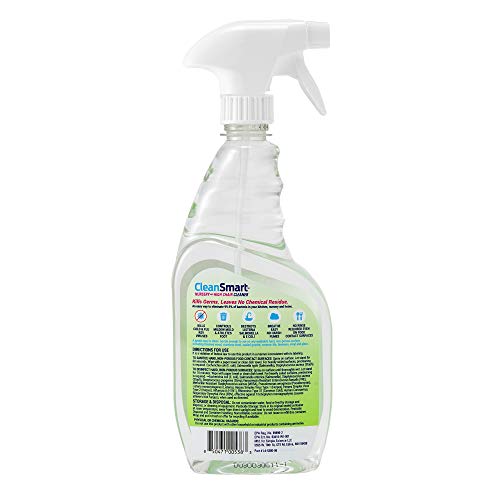 Limpiador CleanSmart para Guarderías y Sillas Altas, Botella de 23 Onzas (Paquete de 2), Hipocloroso que Elimina el 99.9% de Virus como RSV y Gripe - imagen 6