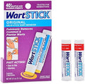 WartStick Eliminador de Verrugas Comunes y Plantares con Ácido Salicílico - Paquete de 2, 0.4 Oz - imagen 1