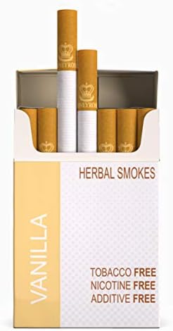 Cigarrillos Herbales Honeyrose Sabor VANILLA, 100% Libres de Tabaco y Nicotina, 100% Naturales, Para Dejar de Fumar, Hechos en Inglaterra - imagen 1
