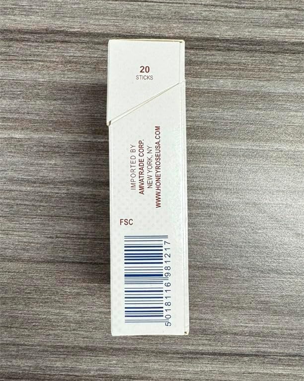 Cigarrillos Herbales Honeyrose Sabor VANILLA, 100% Libres de Tabaco y Nicotina, 100% Naturales, Para Dejar de Fumar, Hechos en Inglaterra - imagen 7