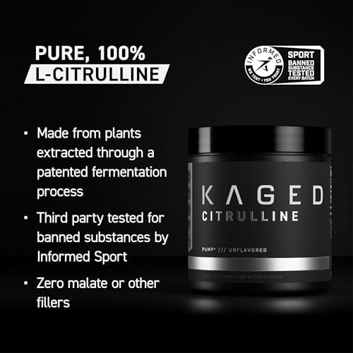 Kaged L-Citrulina en Polvo | Sin Sabor | Mejora la Vascularidad Muscular | Aumenta el Óxido Nítrico | Suplemento para Hombres y Mujeres | 100 - imagen 2