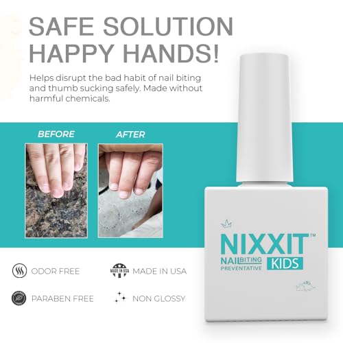 Tratamiento para Dejar de Morderse las Uñas para Niños - Detener succión de pulgares - Lápiz de esmalte amargo - Sin brillo - Sabor amargo - Seguro y - imagen 2