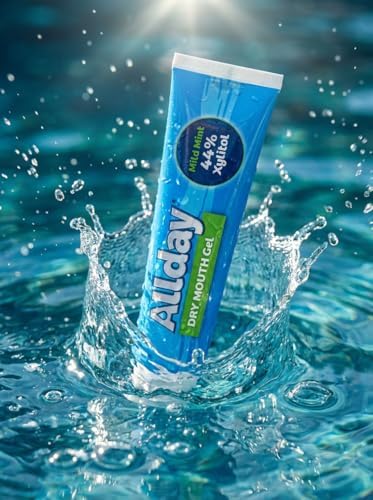 Gel Tratamiento para Boca Seca Allday - Máxima Fuerza con Xilitol, de Acción Rápida, No Ácido (2 Tubos en una Caja) - imagen 3