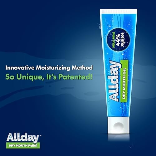 Gel Tratamiento para Boca Seca Allday - Máxima Fuerza con Xilitol, de Acción Rápida, No Ácido (2 Tubos en una Caja) - imagen 4