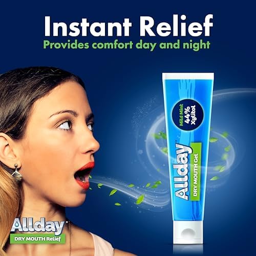 Gel Tratamiento para Boca Seca Allday - Máxima Fuerza con Xilitol, de Acción Rápida, No Ácido (2 Tubos en una Caja) - imagen 6