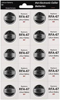 Batería de Reemplazo Enerpe RFA-67 RFA-67D-11 6V de Alta Capacidad y Larga Duración Compatible con Collares Electrónicos Pet Safe Paquete de 10 - imagen 1