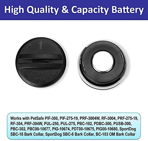 Batería de Reemplazo Enerpe RFA-67 RFA-67D-11 6V de Alta Capacidad y Larga Duración Compatible con Collares Electrónicos Pet Safe Paquete de 10 - imagen 2