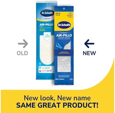 Plantillas Dr. Scholl's Air-Pillo con Amortiguación - 3 Pares (Tallas para Hombres 7-13 y Mujeres 5-10) - imagen 5