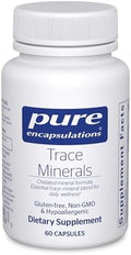 Pure Encapsulations Minerales Traza - Suplemento Multimineral - Apoya el Metabolismo y la Función Celular* - Libre de Gluten y Vegano - 60 Cápsulas - imagen 1