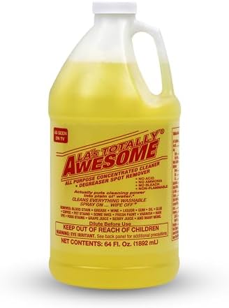 Combo de Limpiador Multiusos La's Totally Awesome – Spray de 24 oz + Recarga de 64 oz – Desengrasante y Limpiador Pesado para Hogar, Cocina, Baño, - imagen 2