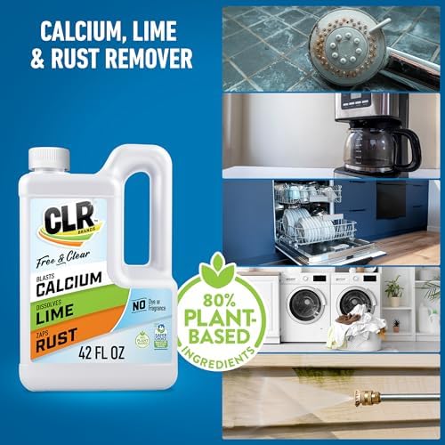 Desincrustante CLR Brands para Cal, Óxido y Dureza, Sin Colorantes ni Fragancias, 42 Oz - imagen 2