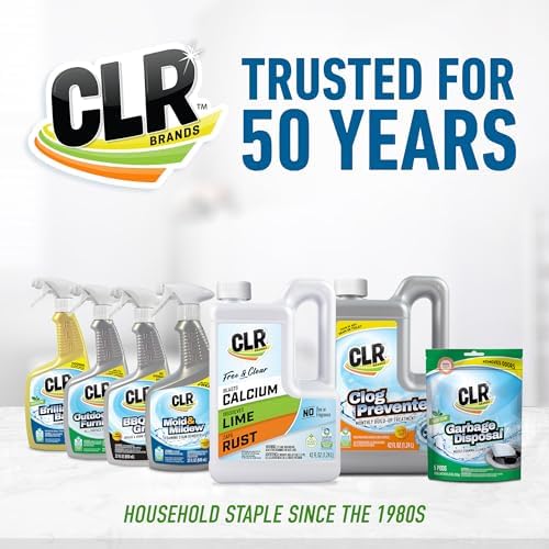 Desincrustante CLR Brands para Cal, Óxido y Dureza, Sin Colorantes ni Fragancias, 42 Oz - imagen 7