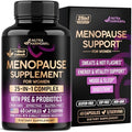 Suplementos para la Menopausia - Dong Quai, Cohosh Negro, Pre y Probióticos - Alivio de Sudores y Sofocos - Soporte Digestivo, de Sueño y Ánimo - - imagen 1