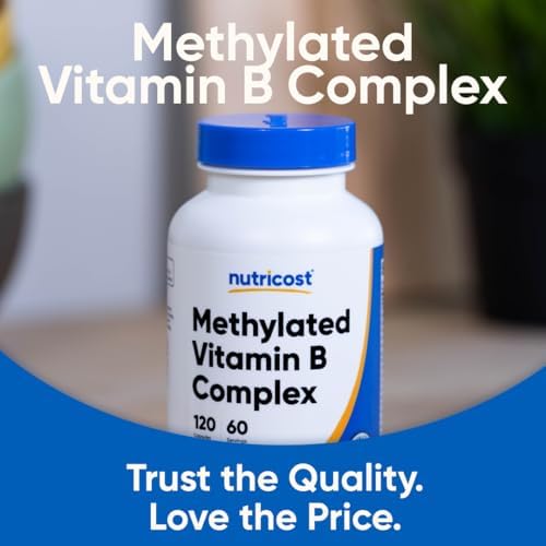 Nutricost Complejo de Vitaminas B Metiladas 120 Cápsulas - (60 Porciones) Sin Gluten - imagen 4