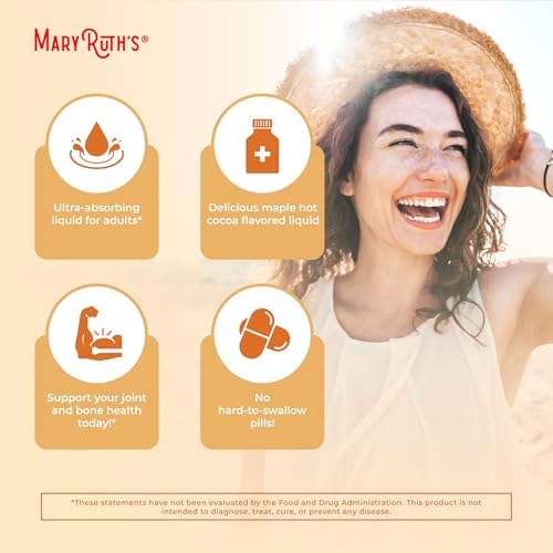 Colágeno Líquido MaryRuth Organics, Booster Liposomal Sin Azúcar, con Vitamina C, E, Zinc, Cobre y Sílice, Suplemento Vegano para Piel y - imagen 6