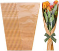 Bolsas de Papel Kraft para Flores Whaline 50 Pcs, Fundas Transparentes para Ramo, Ideal para Día de las Madres, Bodas y Regalos, 9.8x3.9x17.9 Pulgadas - imagen 1