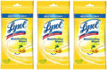 Paquete de To-Go de Toallitas Desinfectantes Lysol, Aroma a Limón, 15 Piezas (Paquete de 3) - imagen 1