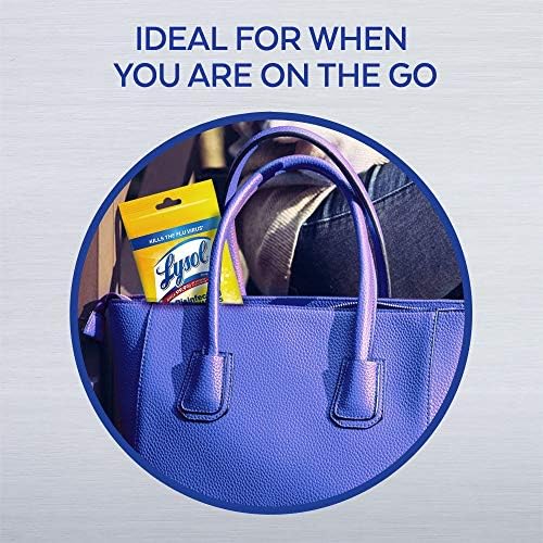 Paquete de To-Go de Toallitas Desinfectantes Lysol, Aroma a Limón, 15 Piezas (Paquete de 3) - imagen 5