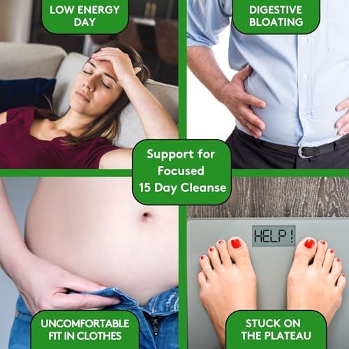 Limpieza de 15 Días Youth & Tonic – Detox para Colon y Estómago, Reduce Inflamación y Mejora la Digestión, 30 Pastillas para Hombres y Mujeres - imagen 3