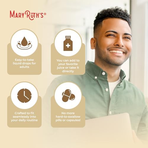 Gotas Líquidas de Raíz de Maca Orgánica USDA MARYRUTH'S | Vegano | No Transgénico | Sin Gluten | Sin Alcohol | 1 Fl Oz - imagen 6