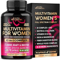 Multivitamínico para Mujeres - B-Complejo | Whole Foods | Apoyo para el Crecimiento del Cabello | Digestión y Metabolismo | Hierro - Multivitamínico - imagen 1