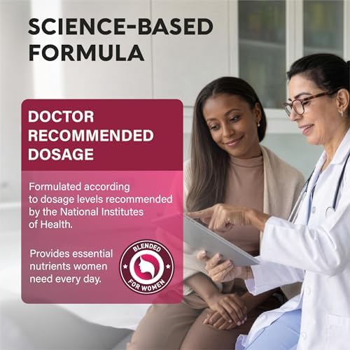 Multivitamínico para Mujeres - B-Complejo | Whole Foods | Apoyo para el Crecimiento del Cabello | Digestión y Metabolismo | Hierro - Multivitamínico - imagen 6