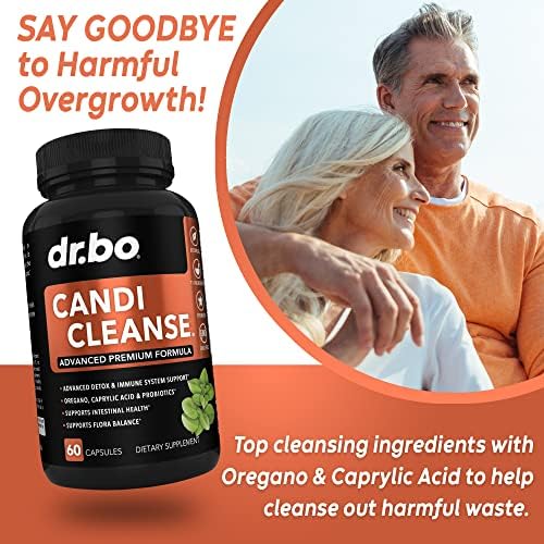 Suplemento Candi Cleanse - Cápsulas de Control Probiótico Extra Fuerte para Hombres y Mujeres - Limpiador Natural con Oregano y Ácido Caprílico - imagen 3