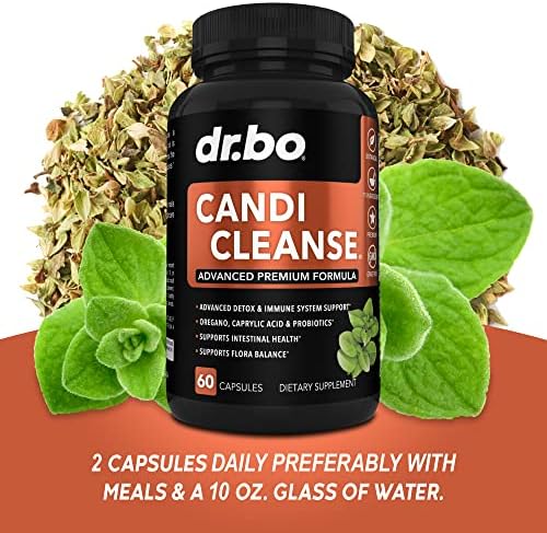 Suplemento Candi Cleanse - Cápsulas de Control Probiótico Extra Fuerte para Hombres y Mujeres - Limpiador Natural con Oregano y Ácido Caprílico - imagen 7