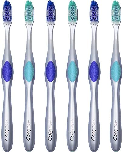 Cepillo de Dientes Colgate 360 Enamel Health para Sensibilidad, Cabezal Compacto, Extra Suave - Paquete de 6 - imagen 2