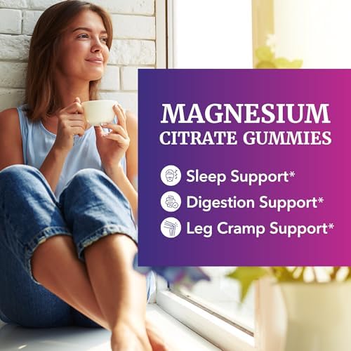 Gomitas de Citrato de Magnesio | Fuerza Extra para Calma, Relajación y Digestión | Alta Absorción, Veganas y No-OGM | Sabor Frambuesa | 60 Unidades, - imagen 5