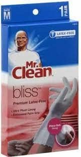Guantes Premium Sin Látex Mr. Clean Bliss Talla Mediana (Paquete de 2 Pares) - imagen 3
