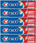 Pasta Dental Crest Protección contra Caries Regular - 8.2 oz, Paquete de 5 - imagen 1