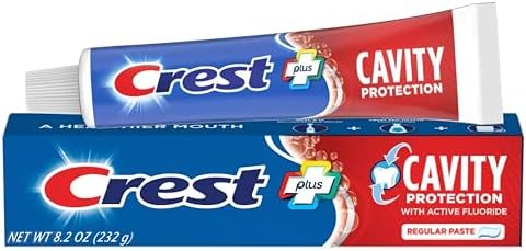 Pasta Dental Crest Protección contra Caries Regular - 8.2 oz, Paquete de 5 - imagen 2