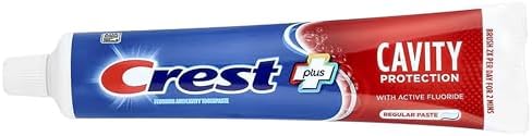 Pasta Dental Crest Protección contra Caries Regular - 8.2 oz, Paquete de 5 - imagen 3