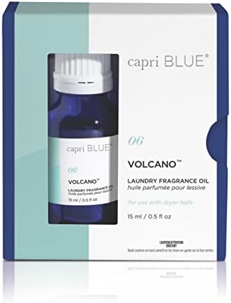 Aceite Aromático Capri Blue Volcano para Ropa - Aceites Esenciales para Bolas de Secadora de Lana - Con Aceites Esenciales de Toronja y Mandarina (15 - imagen 1