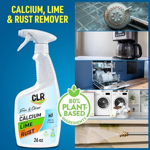 Desincrustante CLR Brands® para Cal, Óxido y Moho, Sin Colorantes ni Fragancias, 26 Oz, Elimina Manchas de Agua Dura y Óxido - imagen 2