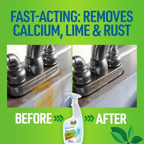 Desincrustante CLR Brands® para Cal, Óxido y Moho, Sin Colorantes ni Fragancias, 26 Oz, Elimina Manchas de Agua Dura y Óxido - imagen 3