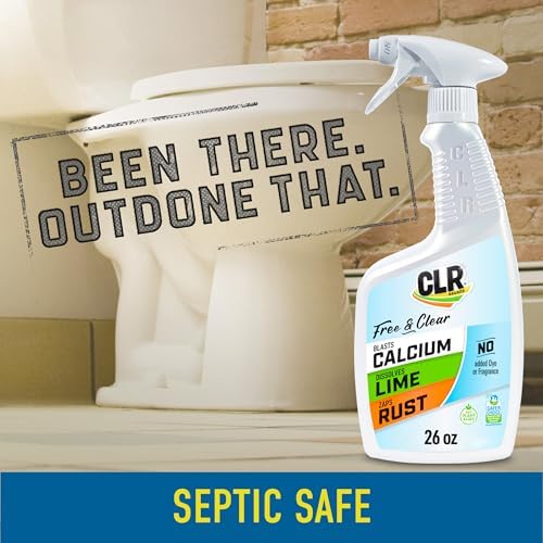 Desincrustante CLR Brands® para Cal, Óxido y Moho, Sin Colorantes ni Fragancias, 26 Oz, Elimina Manchas de Agua Dura y Óxido - imagen 4