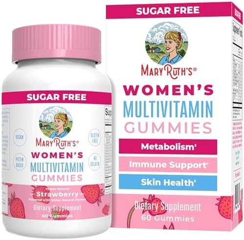 Gomitas Multivitamínicas MaryRuth Organics para Mujeres | Soporte Inmunológico | Salud de la Piel | Sin Azúcar | Veganas | 60 Unidades - imagen 1