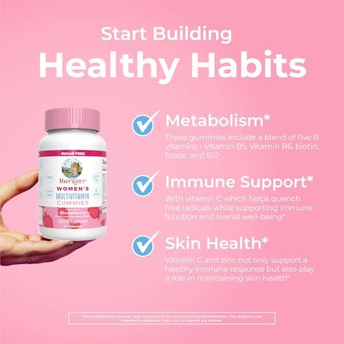 Gomitas Multivitamínicas MaryRuth Organics para Mujeres | Soporte Inmunológico | Salud de la Piel | Sin Azúcar | Veganas | 60 Unidades - imagen 6