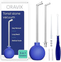 Aspiradora para Piedras de Amígdalas Oravix, Kit 3 en 1 con Herramienta de Succión y Extracción de Piedras de Amígdalas - imagen 1