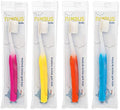 Cepillos de Dientes Extra Suaves NIMBUS NIMBY para Niños, Diseño Periodontista, Remueve Placa, Viaje, 4 Piezas, Colores Variados - imagen 1