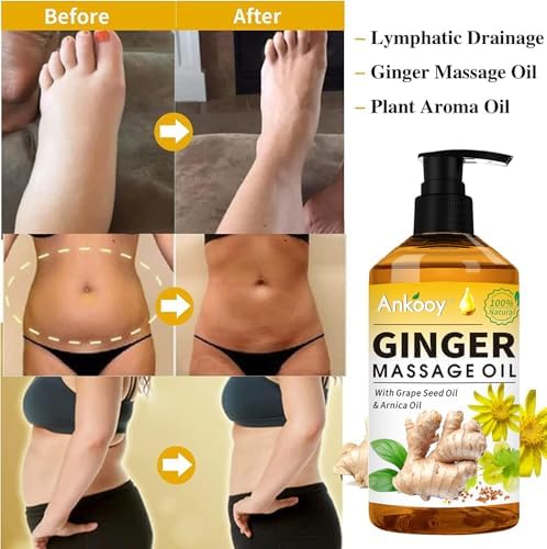 Paquete de 3 Aceites de Masaje para Terapia, Aceite de Árnica para Músculos Adoloridos, Aceite Relajante de Lavanda y Aceite de Jengibre, Regalo para - imagen 3