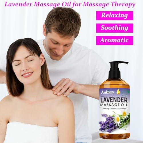 Paquete de 3 Aceites de Masaje para Terapia, Aceite de Árnica para Músculos Adoloridos, Aceite Relajante de Lavanda y Aceite de Jengibre, Regalo para - imagen 5