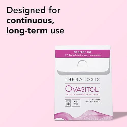 Theralogix Ovasitol Polvo de Inositol – Kit de Inicio de 7 Días | Suplemento Premium de Inositol para Mujeres | Relación 40:1 Myo & D-Chiro Inositol - imagen 5