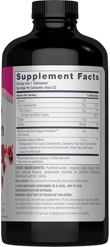Colágeno Líquido Avanzado NeoCell | 4000 mg | Concentrados de Jugo de Granada y Frutas | Para Mujeres y Hombres | 16 fl oz - imagen 3
