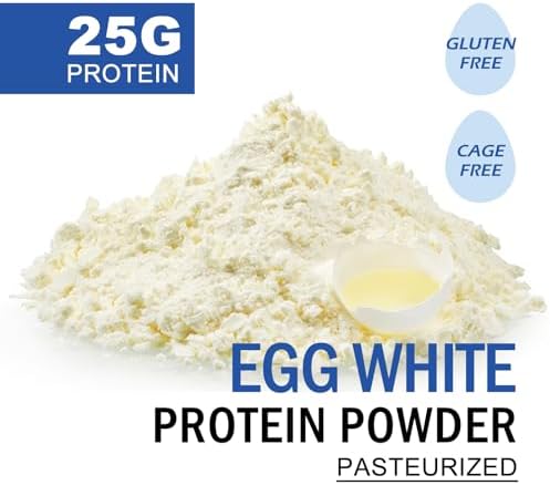 Proteína en Polvo de Clara de Huevo Talcufon 8 Oz Pasteurizada, Sin Aditivos, Alta en Proteínas, Sin Gluten, Ideal para Hornear y Cocinar, Sin Sabor - imagen 3