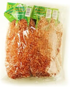 Esponjas de Cobre YETHAN, Paquete de 10 Piezas, 13g Cada Una, Perfectas para Fregar y Limpiar - imagen 5